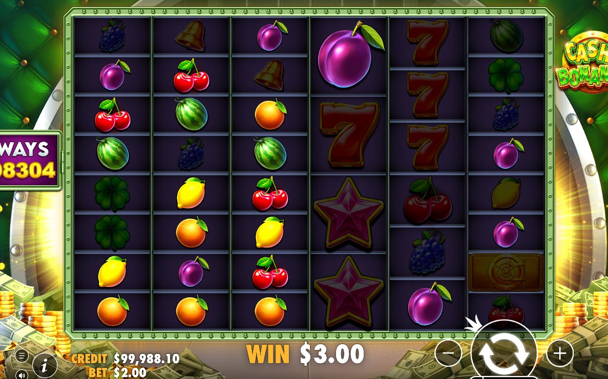 WIN-Anzeige im unteren Balken nach einer Respin-Kette